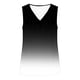 thumbnail image 5 of Mujeres sin mangas Tops de verano gradiente color fuera de posición impresión V-cuello blusa casual Mujeres V-cuello de verano Tops, 5 of 7