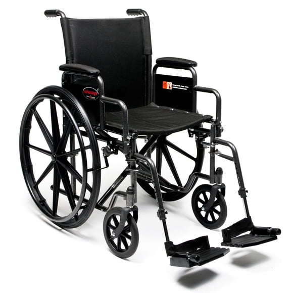Silla de ruedas Everest & Jennings Advantage LX, ideal para uso diario en adultos, asiento de 20 pulgadas