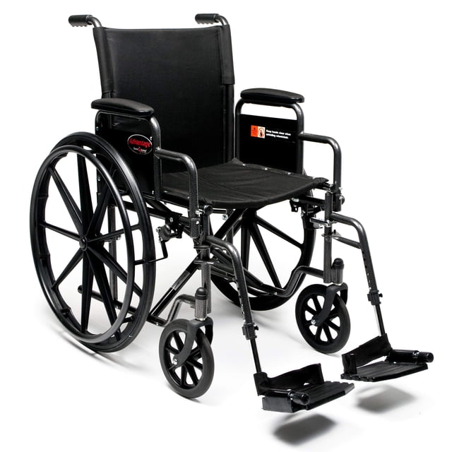 Silla de ruedas Everest & Jennings Advantage LX, ideal para uso diario en adultos, asiento de 20 pulgadas