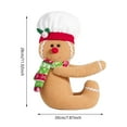 thumbnail image 2 of BLESIYA Gingerbread Man Creative Crafts Christmas Decoration, 2 of 6