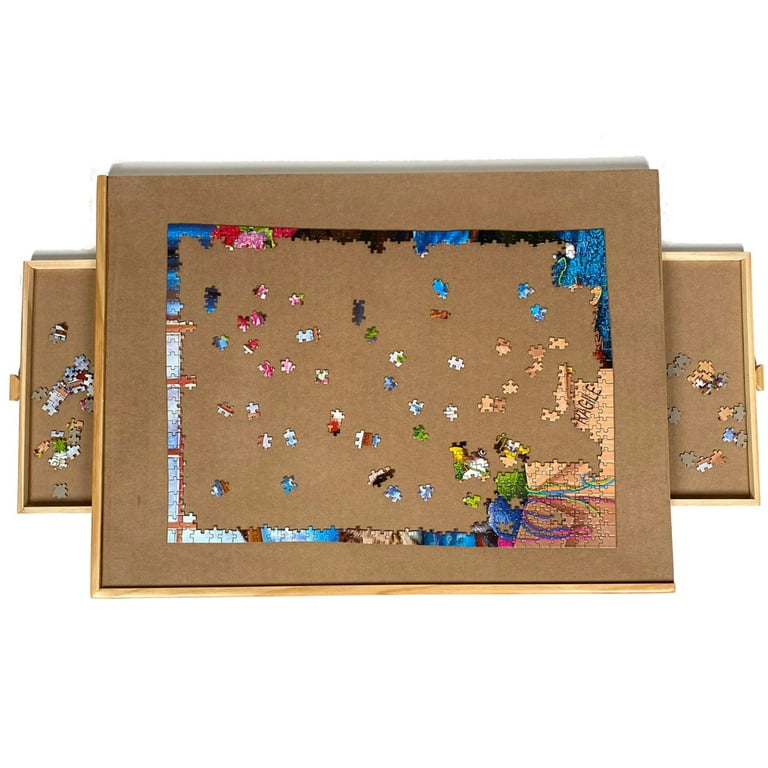 Mary Maxim Adjustable Wooden Jigsaw Puzzle Table - Puzzle Tables