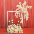 thumbnail image 6 of MONIPA Wedding Square Backdrop Stand 3.3ft x 2.5ft Iron Wedding Background Display Stand Golden Square Frame Flower Balloon Decoration Road Leads, 6 of 10