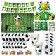 thumbnail image 2 of Decoraciones de cumpleaños de fútbol, globos de película de aluminio, vajilla, platos, vasos, servilletas, manteles, suministros para fiestas de baby shower, 2 of 5