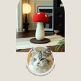thumbnail image 4 of Lindo Rascador Para Gatos, Fácil De Montar, Uso A Largo Plazo, Resistente A Los Arañazos, Reduce El Aburrimiento, Poste Rascador Para Gatos Con Forma De Hongo Para Gatitos, 4 of 7