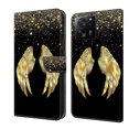 thumbnail image 1 of For Xiaomi 13T Pro Crystal 3D Shockproof Protective Leather Phone Case(Golden,iPhone 12, 1 of 7