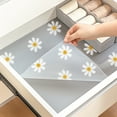thumbnail image 4 of Walbest Cabinet Shelf Liner Drawer Mat Non Adhesive Waterproof Flower Print Kitchen Cabinet Liners Reusable Shelf Liners for Pantry Cupboard Dresser Bathroom, 4 of 8