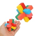 thumbnail image 3 of Toys 6 en 1 Puzzle de Madera Puzzle Toys Lock Puzzle Intellectual Brain Games para los adultos envejecidos, 3 of 7
