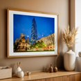 thumbnail image 4 of Copley Sq - Boston Massachusetts Photography Oak Framed Wall Art Print 12 x 18 inches, 4 of 6