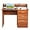 Walnut, variant on FCH Wooden Computer Desk with Drawers & Desktop Shelf, Multifunctional Workstation for Kids Teen, Wood Desk with Storage for Gaming, Studying, Home Office, Walnut