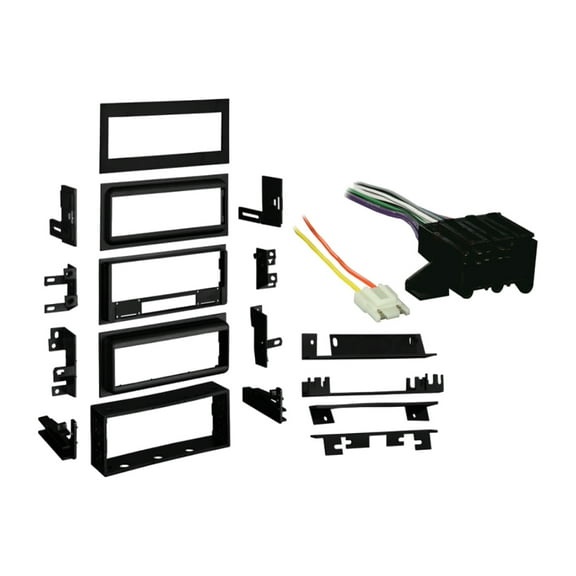 Fits Oldsmobile Cutlass Supreme 1984-1987 Single DIN Harness Radio Dash Kit