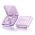thumbnail image 1 of Caja de almacenamiento de aparatos ortopédicos con espejo, pequeño compartimento para medicamentos, caja de almacenamiento para dentaduras postizas, dentaduras postizas para ancianos, explosiones, 1 of 6