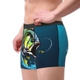 thumbnail image 2 of Cauagu Largemouth Bass Fish Print Boxer Briefs for Men,Comfortable Breathable Men's Underwear Moisture Wicking Underpants-XX-Large, 2 of 5