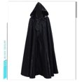 thumbnail image 5 of Medieval Cloak Cloak Wizard Robe Death Cosplay Costume S-2xl, 5 of 5