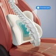 thumbnail image 4 of Ovzne Car Headrest Lumbar Cushion Set Colorful Lumbar Cushion Backrest Driving Seat Car Lumbar Support Neck Pillow, 4 of 6