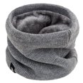 thumbnail image 3 of Calentador Cuello Invierno Tejido para Hombres Y Mujeres Polaina El Bufanda Clima (gris), 3 of 4