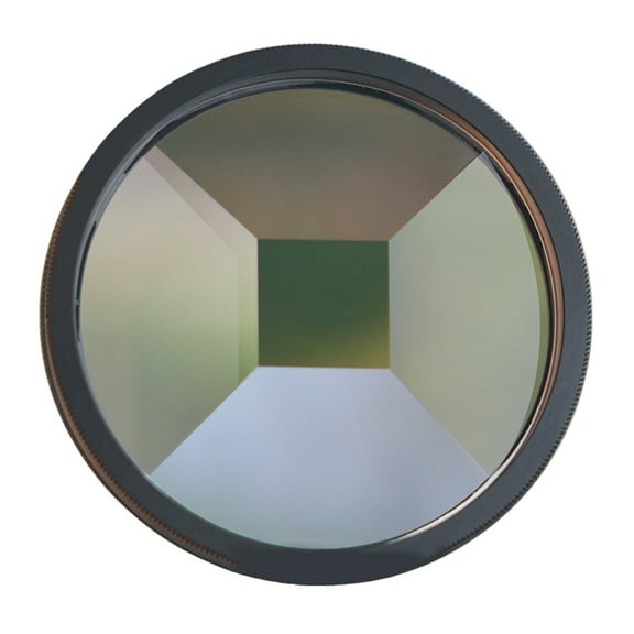 49mm Kaleidoscope Optical Glass Prism Filter Cinematic Special Effect Multiple Images for DSLR Mirrorless Video Camera