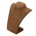 thumbnail image 4 of Simple Necklace Pendant Display Bust Stand Holder Rack, Linen, Stable, 3 Sizes/6 Color, 4 of 8