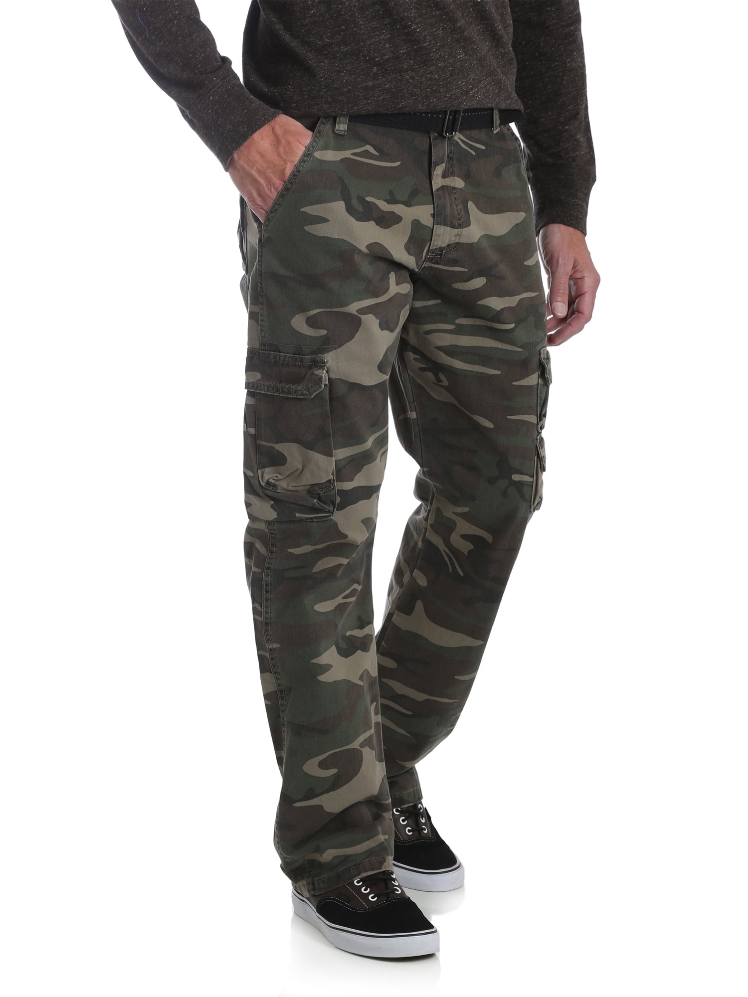 omniscient Mens Lightweight Workwear Pull On Cargo Military Pants 