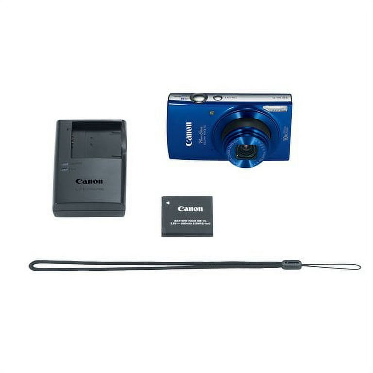 Canon PowerShot ELPH 190 IS Digital Camera (Blue) - Walmart.com