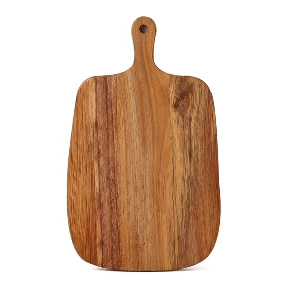 Charcuterie Board Small Wooden Cutting Board with Handle, Bread Board for Kitchen, 6.2x10.4 Inch Mini Wood Cutting Board for Meat Fruits