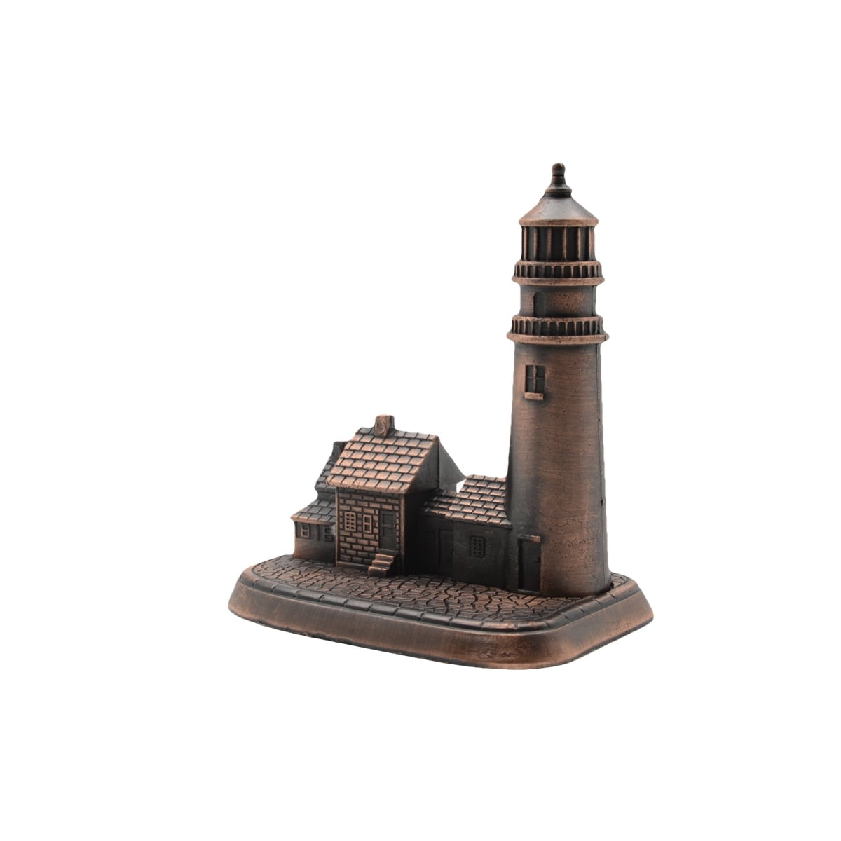 Metal Lighthouse Pencil Sharpener Novelty Desk Accessory Die Cast Collectible