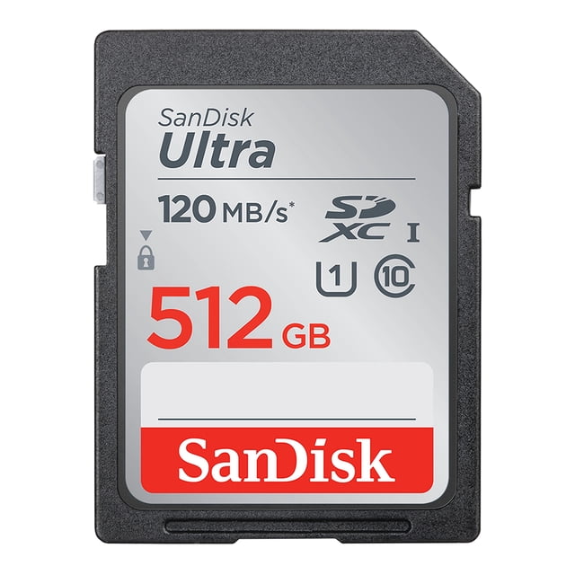 Tarjeta de memoria SanDisk Ultra SDXC 512GB UHS-I 120MB/s