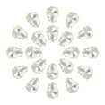 thumbnail image 1 of Unique Bargains 20Pack Teardrop Sew on Rhinestone - 14x10mm Glass Teardrop Crystal Rhinestones in Gold Prong Setting (White), 1 of 7