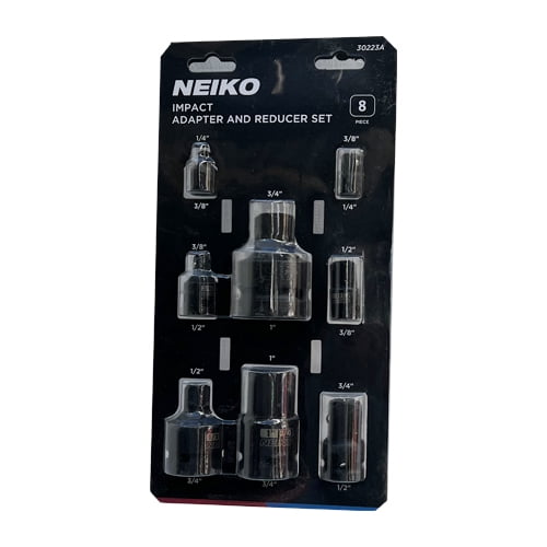 Reductor Y Adaptador NEIKO 30223A 8 PZ CR-V