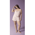 thumbnail image 6 of Joyspun Women's Poplin Cami and Shorts Sleep Set with Lace Trim, 2-Piece, Sizes XS-3X, 6 of 6