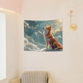 thumbnail image 3 of Picia Starry Sky Cloud Fox Pattern Tapestry-Tapestries for Bedroom Living Room Dorm(29x37"), 3 of 8