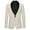 Beige, variant on Byoo Toddler Boys formal Suit Jacket Solid Long Sleeve Lapel Button Casual Blazer Top Soft Comfort Coat for Kids