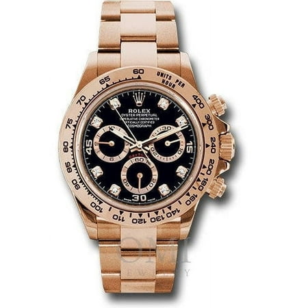 Rolex Cosmograph Daytona 116505 40mm Black Diamond Dial, Rolex, Adult, Male