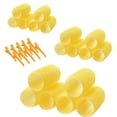 thumbnail image 2 of PVCS Self-adhesive Hair Stick Curling Tool Air Bangs Curling Tube Pear Flower Curling, 2 of 9