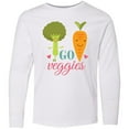 thumbnail image 3 of Inktastic Vegan Go Veggies Vegetarian Long Sleeve Youth T-Shirt, 3 of 5