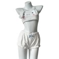 thumbnail image 5 of Lin Linting japonés suave chica lindo puro deseo pijama sexy dulce lencería caliente pasión conjunto 2456, 5 of 5