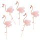 thumbnail image 1 of Pack De 5 Piezas De Decoración De De Bienvenida Al Bebé De Flamingo Tropical Brillante, 1 of 8