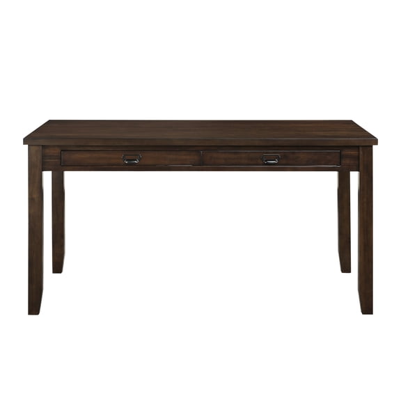 Dark Cherry Finish Rectangular Dining Table, 4 Drawers For Storage, Transitional Style Wood Furniture, Seats 6 People 4 Wooden, 6, 36" H X 60" W 30" D