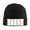 Black, variant on White Baseball Beanie Hat Men Women Warm Printed Cap Knit Beanies Hats Outdoor Winter Deep Heather