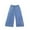 05-Blue, variant on Auroural Toddler Girl Pants 6T Girls' Straight Leg Jeans Fashionable And Loose Women's Treasure Wide Leg Pants Children's Pants Blue 6 Years