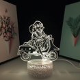 thumbnail image 5 of Clyartps-3d lámpara Anime Kill La Kill Matoi Ryuuko luz de noche Led para decoración de dormitorio luz nocturna Manga habitación regalo lámpara de mesa Kill La Kill Feliz Sencillez, 5 of 5