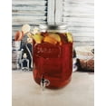 thumbnail image 5 of Circleware, Yorkshire Clear Glass Cold Drink Beverage Dispenser with Spigot, 2 gal, 7.5L, 5 of 10
