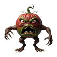 thumbnail image 1 of Ltdhehe Halloween Decorations Mutant Pumpkin Statue Resin Desktop Ornament For Home Party Decoration, 1 of 2