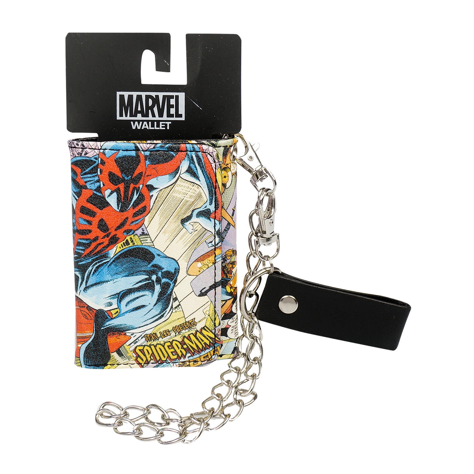 Licensed - Spiderman Wallet With Chain 4.5&quot; - 0 - 0