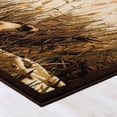 thumbnail image 5 of Allstar African Contours Collection Hunting and Dogs Area Rug (3' 9" x 5' 1"), 5 of 7