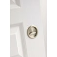 thumbnail image 5 of Kwikset 335-32 Round Privacy Pocket Door Lock Bright Stainless Steel Finish, 5 of 7