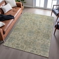 thumbnail image 6 of Addison Rugs Mayfield Premium Machine Washable Traditional Damask Beige Rectangle Rug, 10' x 14', 6 of 6