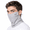 G-7 Gray-Large, variant on G-2 Chess Pink Medium Uv Sun Protection Balaclava Half Face Mask for Outdoor Sports