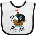 thumbnail image 3 of Inktastic Lil' Pirate Pirate Ship, Blue Bandana Boys or Girls Baby Bib, 3 of 4