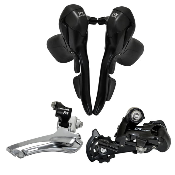 microSHIFT R9 2x9 Speed Groupset Road Kit #MIS2625
