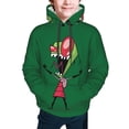 thumbnail image 4 of Invader Zim Youth Sweatshirt Hoodies Pullover 3D Print Novelty Hooded Hoody Clothes For Boys Girls Teen Clothing, 4 of 7